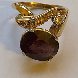 custom no heat winza 6.34 ct Ruby, diamond ring 7